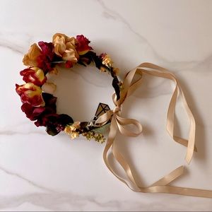 Silk Flower Crown by Lady Hayes